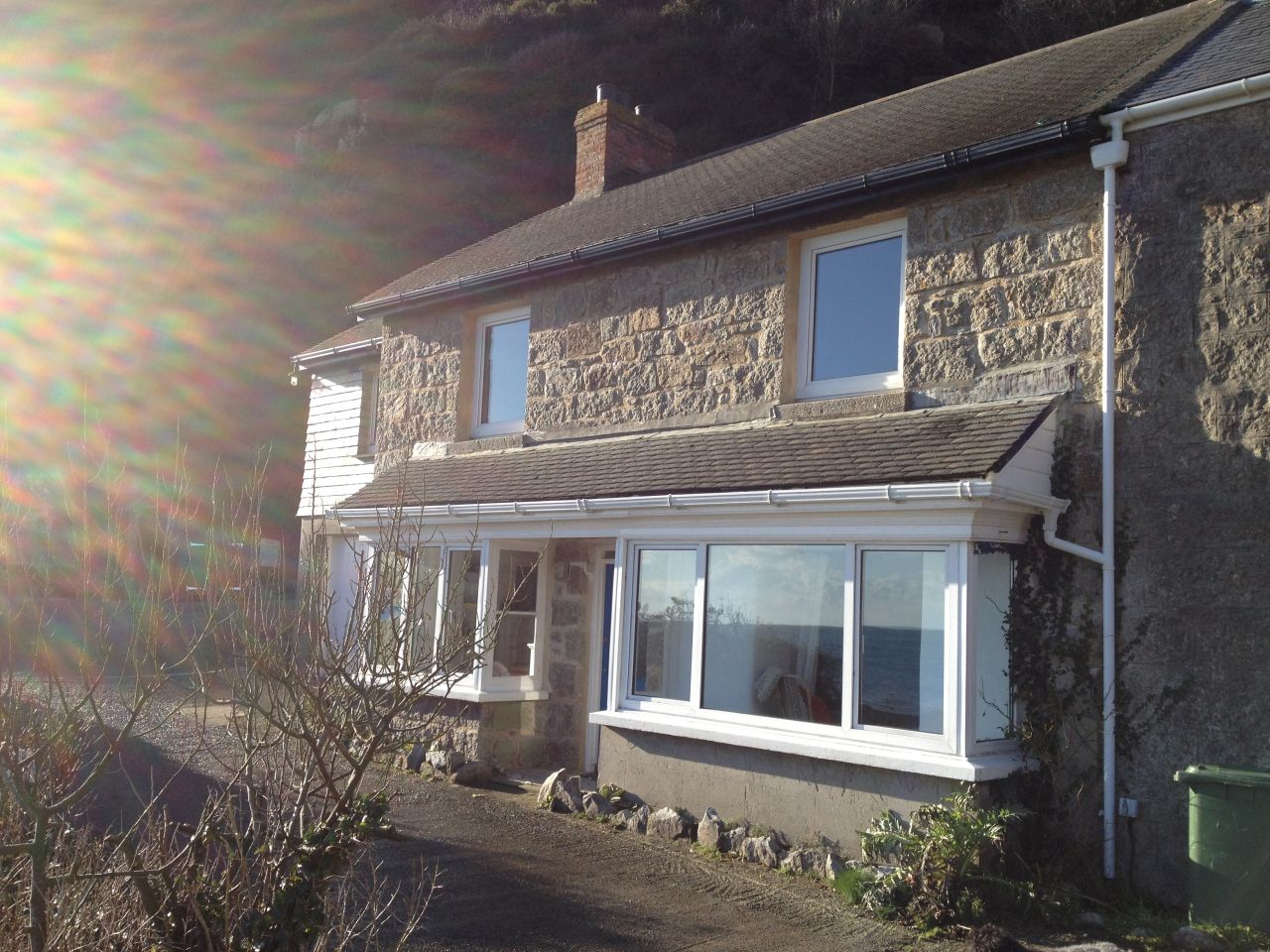 self catering cottage sleeps eight at Lamorna