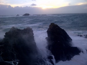 Stormy day at Priest's Cove