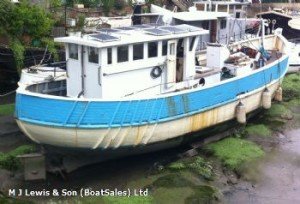 1953 trawler for sale.