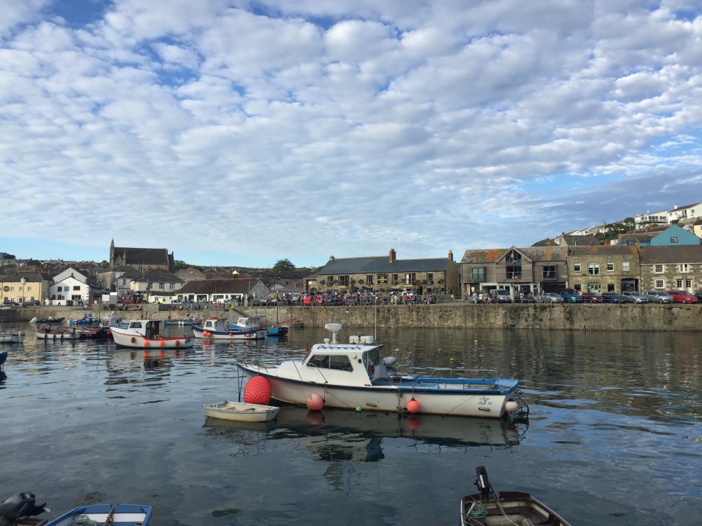 Across the harbour to The Harbour.