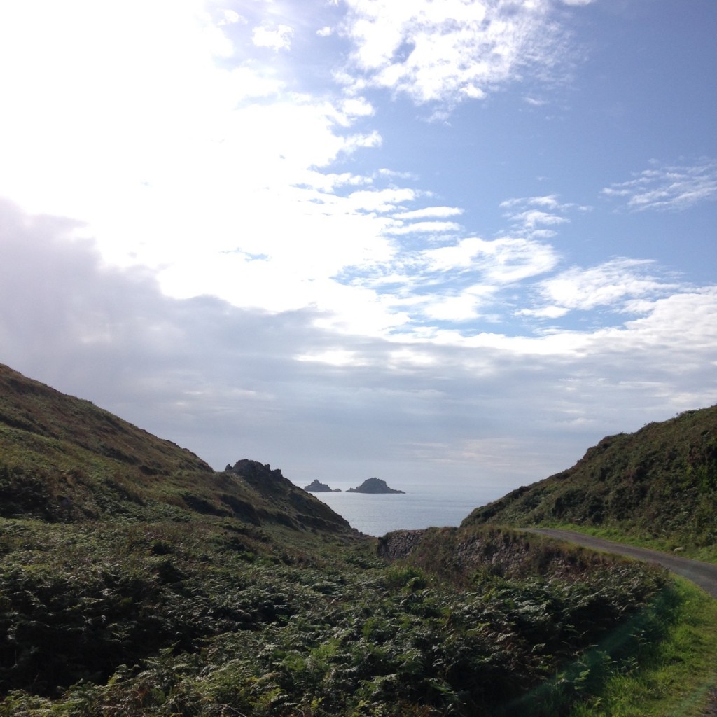 The Brisons, Porth Nanven at The Cornish way