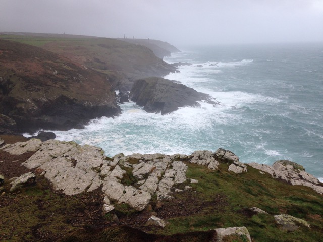 Past Pendeen Watch towards Geevor