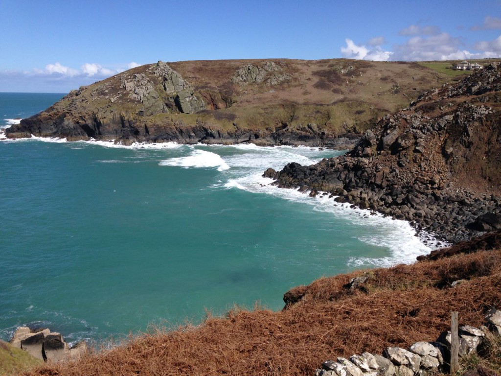 The cliffs between Zennor and The Gurnard's Head.