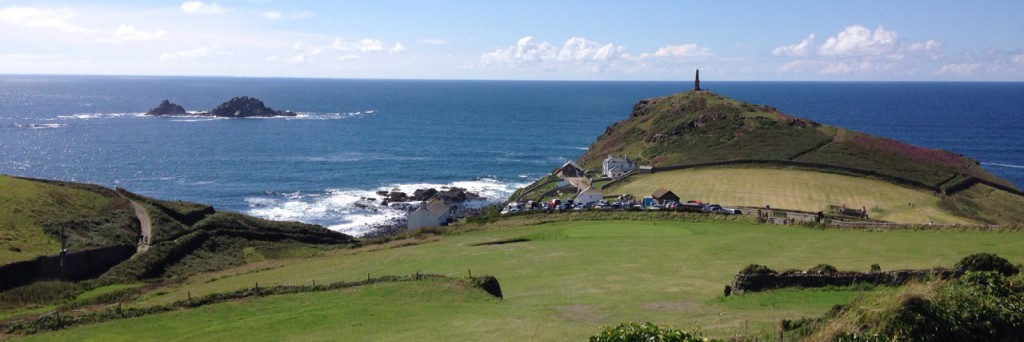 Cape Cornwall, from the clubhouse.