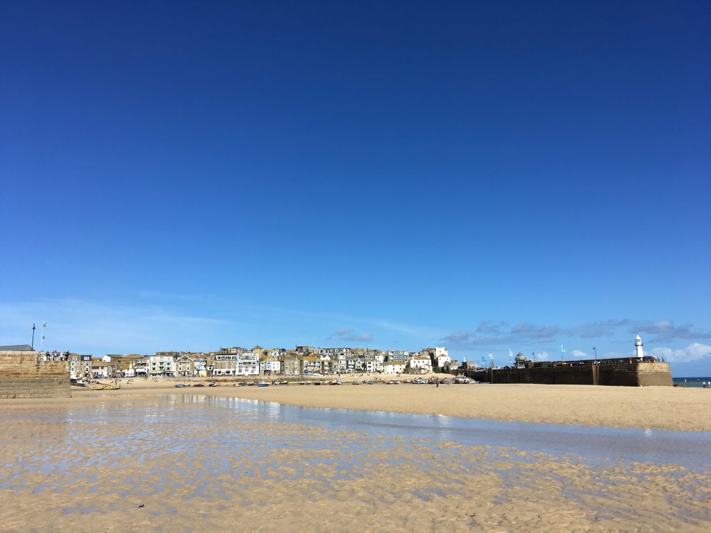 St Ives on the last day of September 2016.
