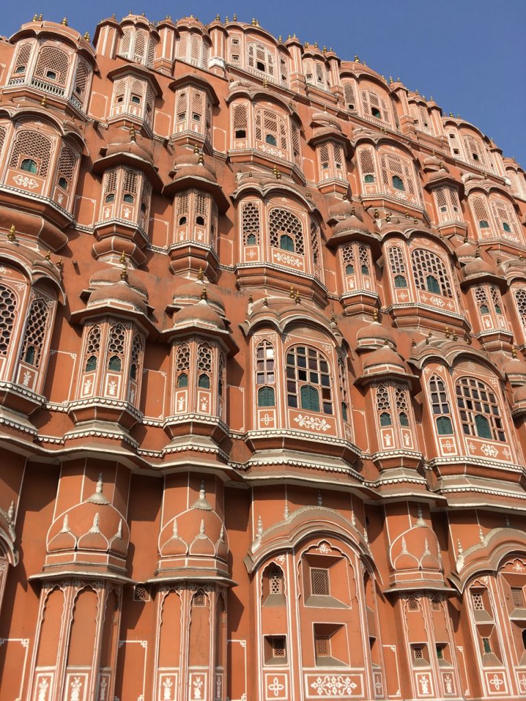 The Windy Palace in the pink city of Jaipur.